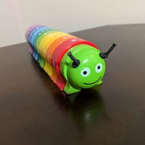Wooden Melissa & Doug Rainbow Caterpillar Mathematics Counting Toy Numbers 1-10